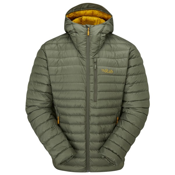 Rab - Microlight Alpine Jacket - Daunenjacke Gr XL oliv von Rab