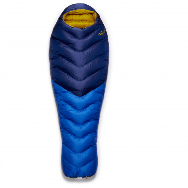 Rab - Neutrino 600 - Daunenschlafsack Gr 185 cm Körperlänge - Width: Regular blau von Rab