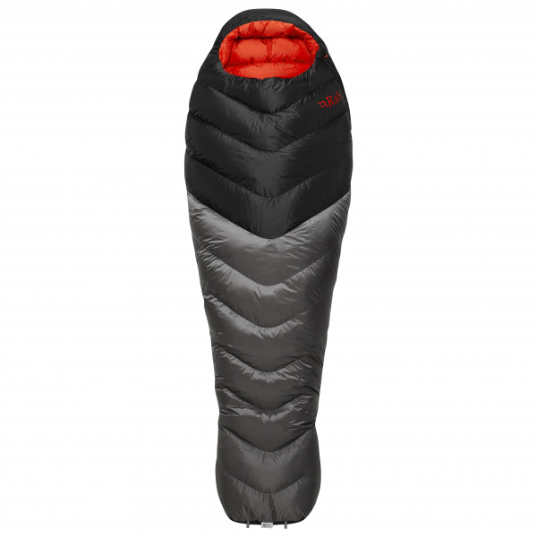 Rab - Neutrino Pro 500 - Daunenschlafsack Gr bis 185 cm Körperlänge granite von Rab