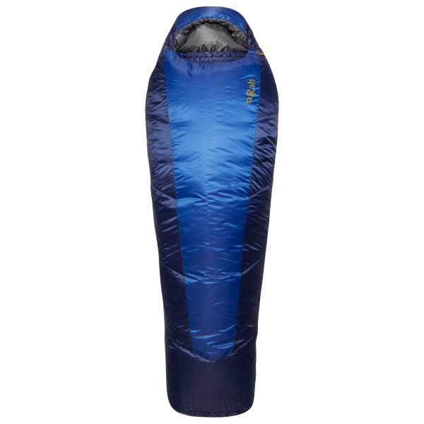 Rab - Solar Eco 2 - Kunstfaserschlafsack Gr bis 185 cm Körperlänge - Width: Regular;bis 185 cm Körperlänge - Width: Wide blau von Rab