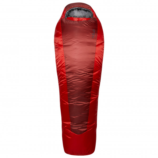 Rab - Solar Eco 3 - Kunstfaserschlafsack Gr bis 200 cm Körperlänge - Width: Regular rot von Rab