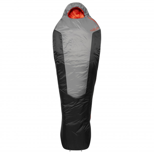 Rab - Solar Ultra 1 - Kunstfaserschlafsack Gr bis 185 cm Körperlänge;bis 200 cm Körperlänge granite von Rab