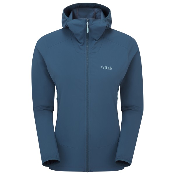 Rab - Women's Borealis Hoody - Softshelljacke Gr 10 blau von Rab