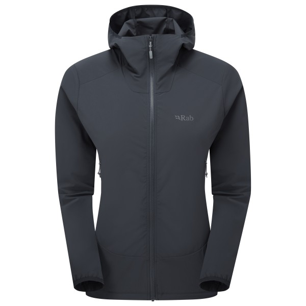 Rab - Women's Borealis Hoody - Softshelljacke Gr 8 blau von Rab