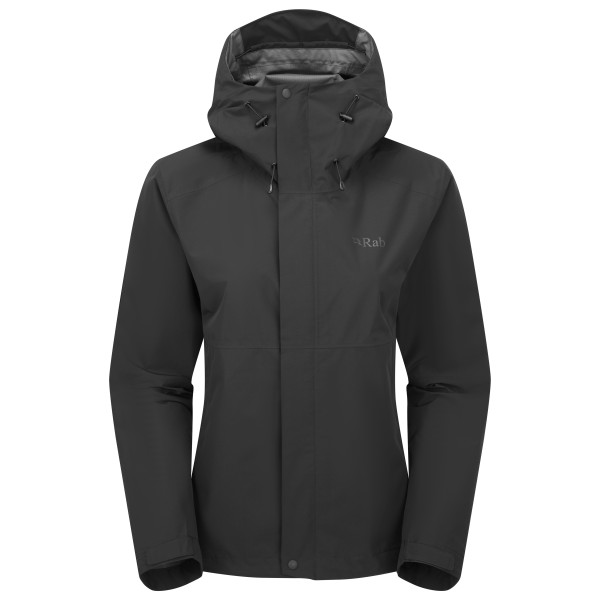 Rab - Women's Downpour Jacket - Regenjacke Gr 14 schwarz von Rab