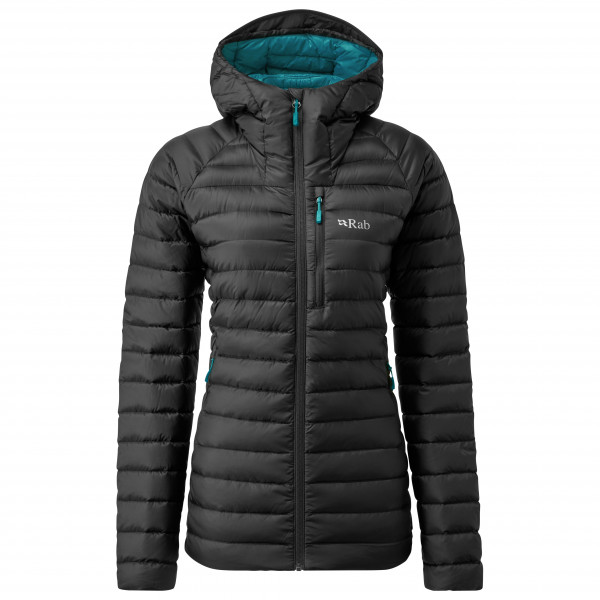 Rab - Women's Microlight Alpine Long Jacket - Daunenjacke Gr 12;8 blau von Rab