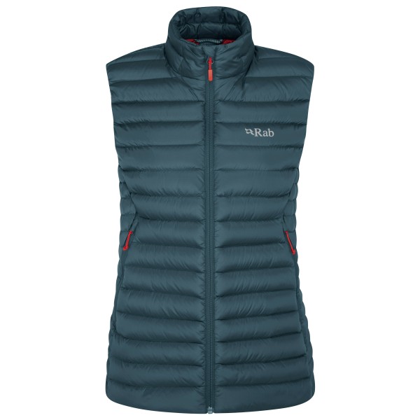 Rab - Women's Microlight Vest - Daunengilet Gr 10 blau von Rab