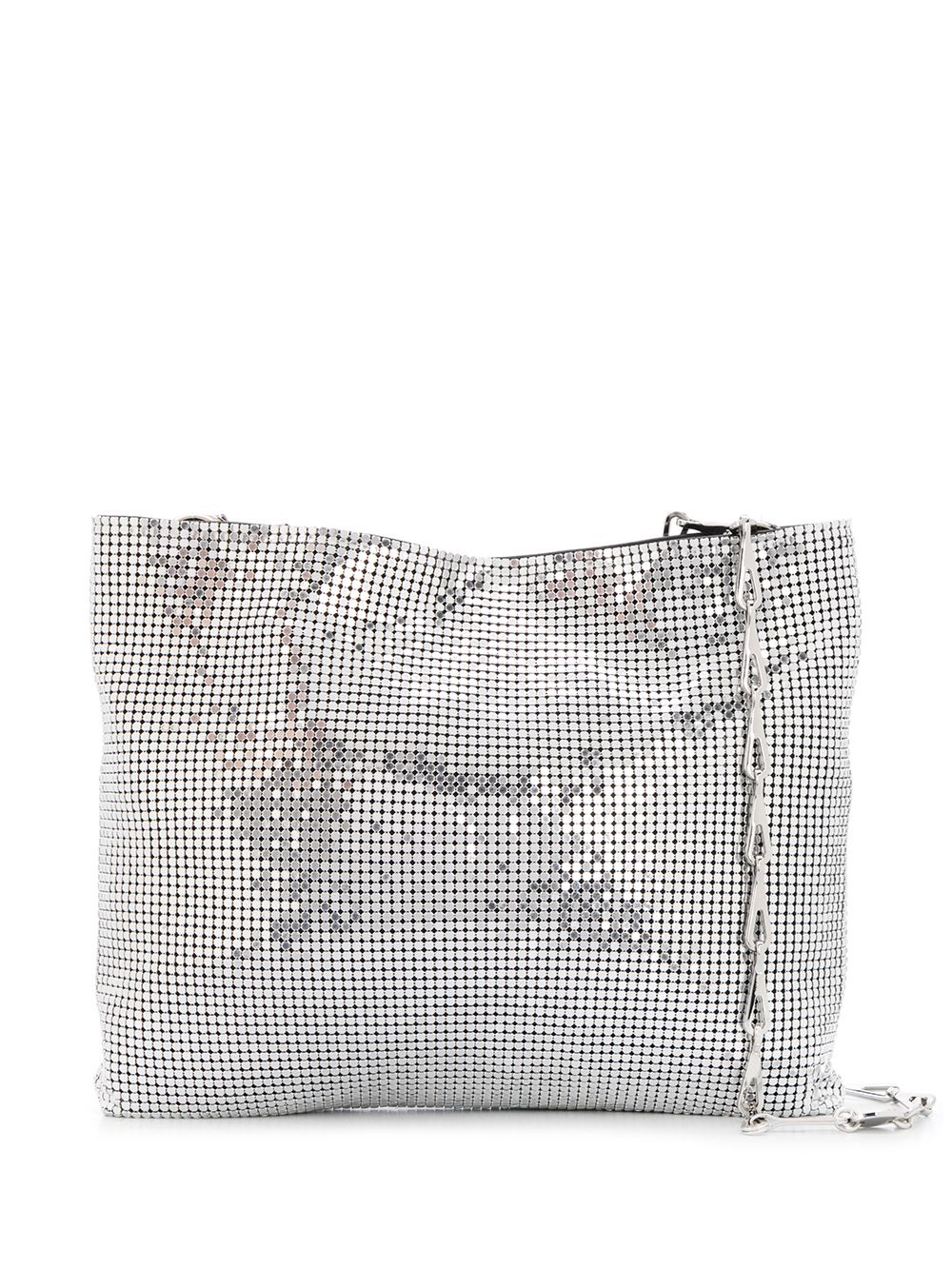 Rabanne chainmail shoulder bag - Silver von Rabanne