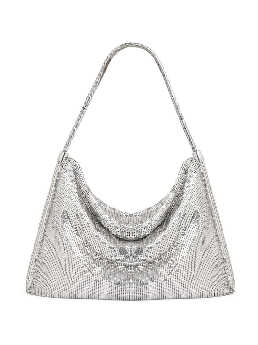 Rabanne disc-embellished shoulder bag - Silver von Rabanne