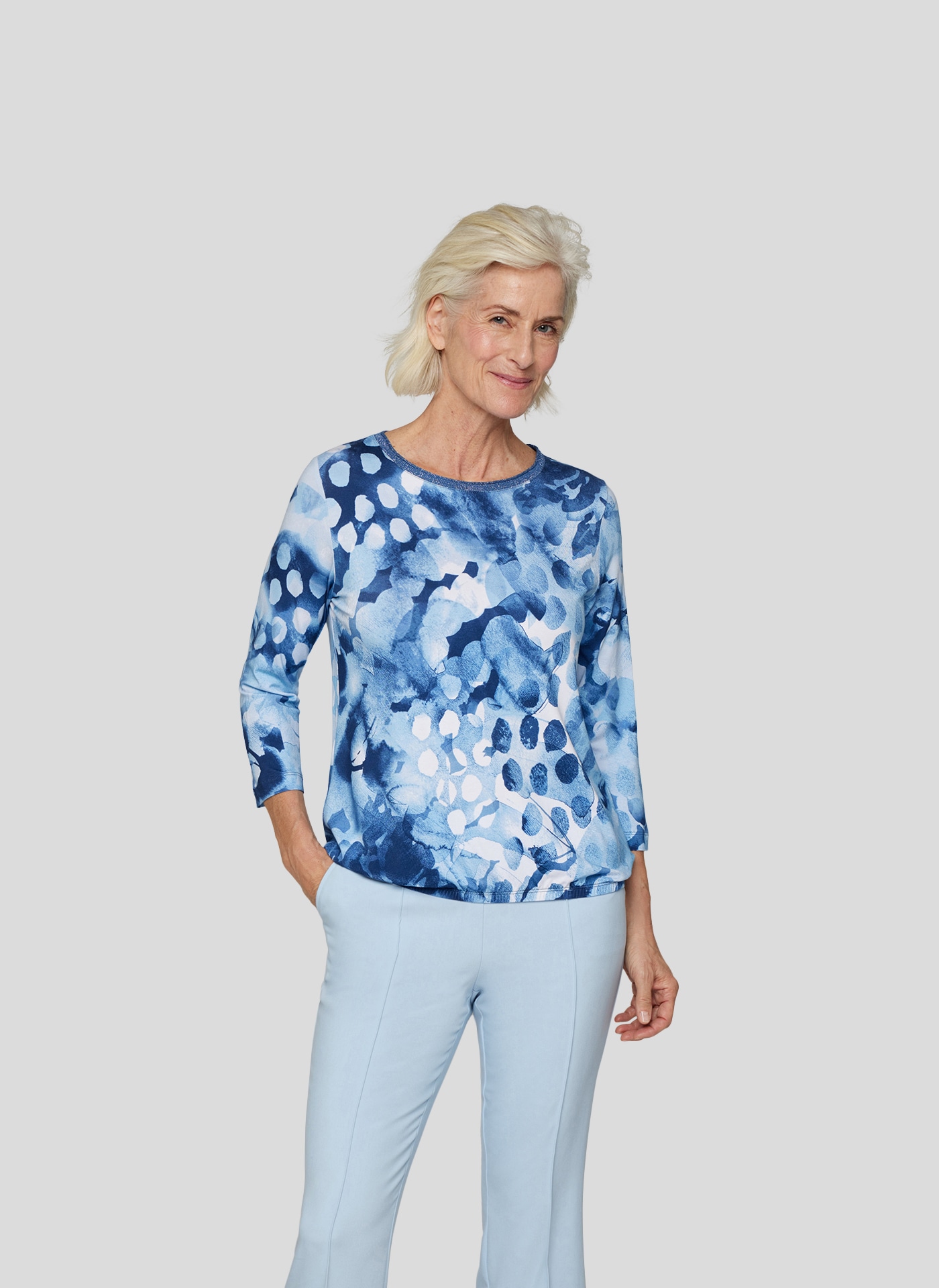 Rabe 3/4-Arm-Shirt, mit All-Over Print Rabe 3/4-Arm-Shirt, mit All-Over Print von Rabe