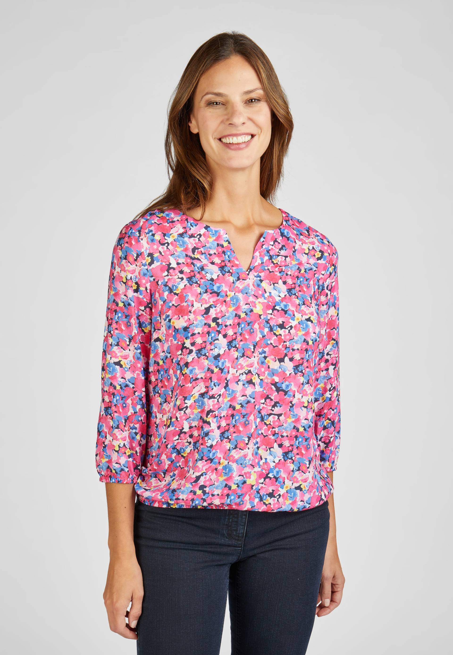 Rabe Langarmbluse, mit Allover Floral-Print Rabe Langarmbluse, mit Allover Floral-Print von Rabe