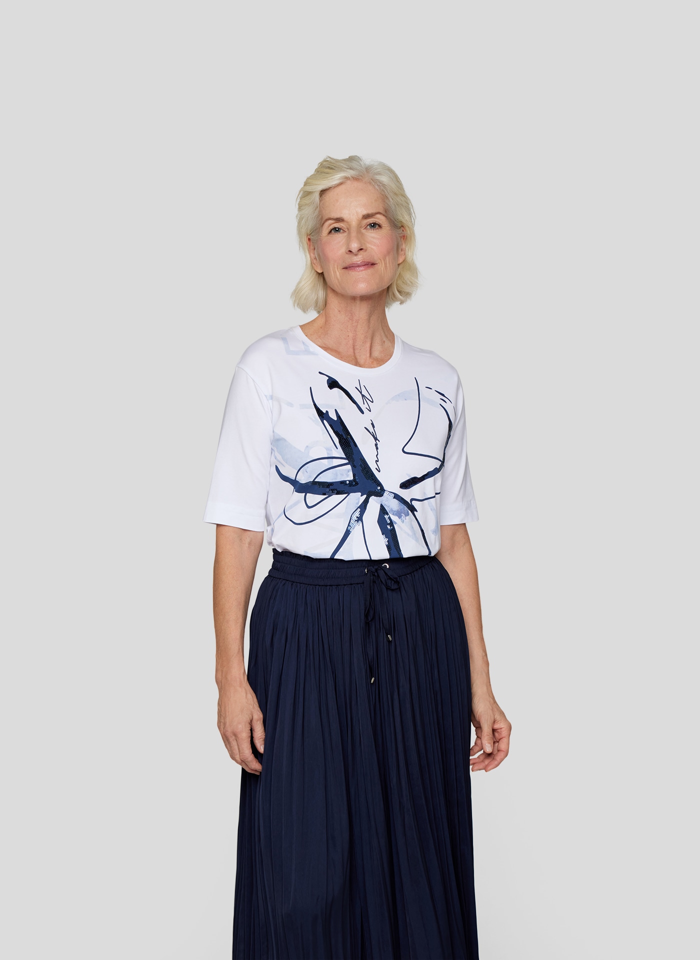 Rabe Print-Shirt, mit Pailletten Rabe Print-Shirt, mit Pailletten von Rabe
