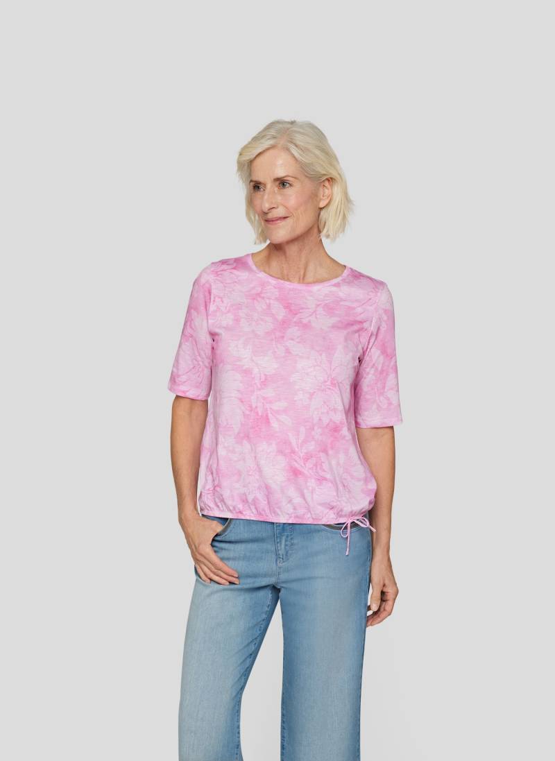 Rabe Rundhalsshirt, mit floralem Muster von Rabe