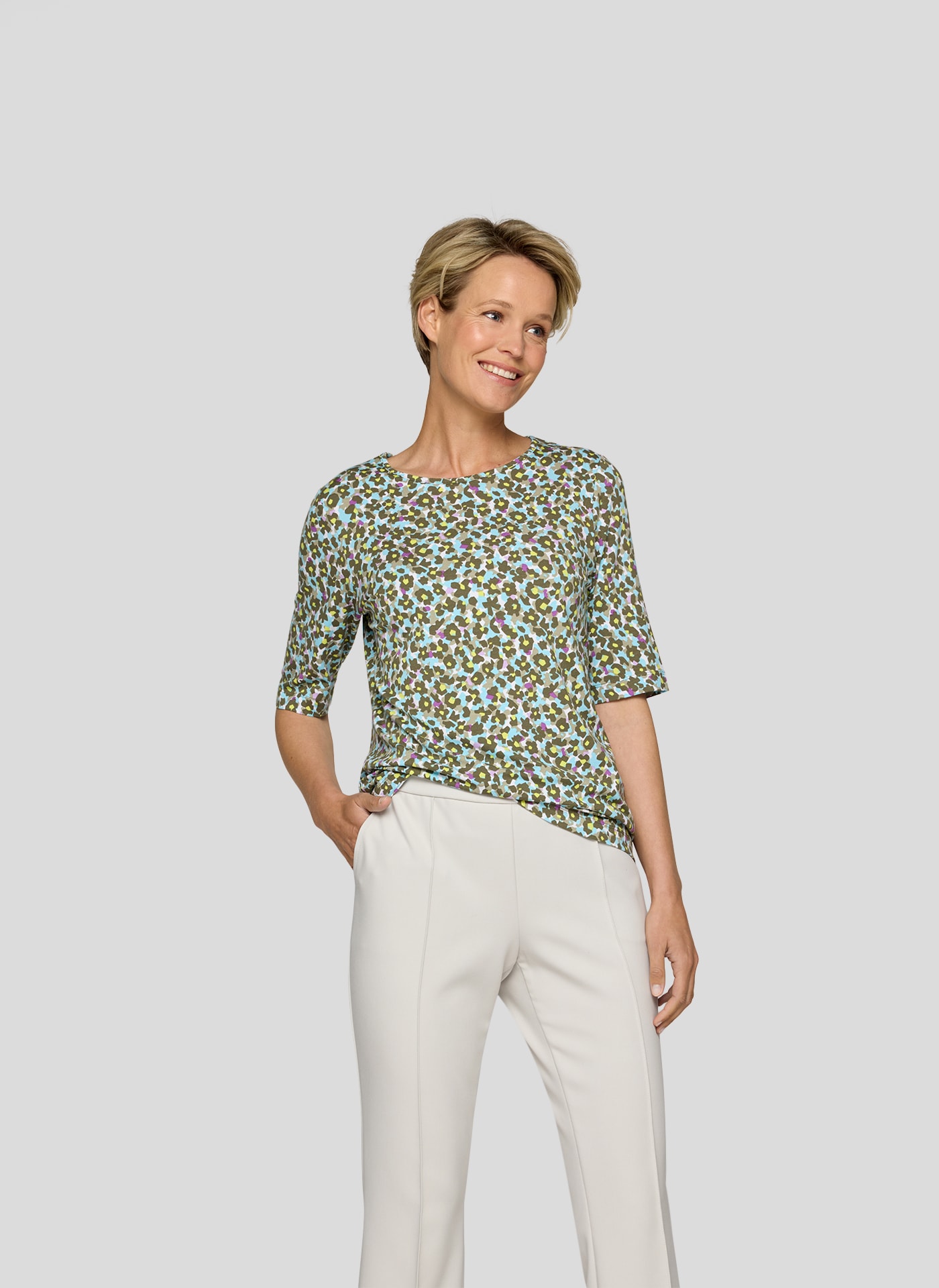 Rabe Rundhalsshirt, mit grafischem Print Rabe Rundhalsshirt, mit grafischem Print von Rabe