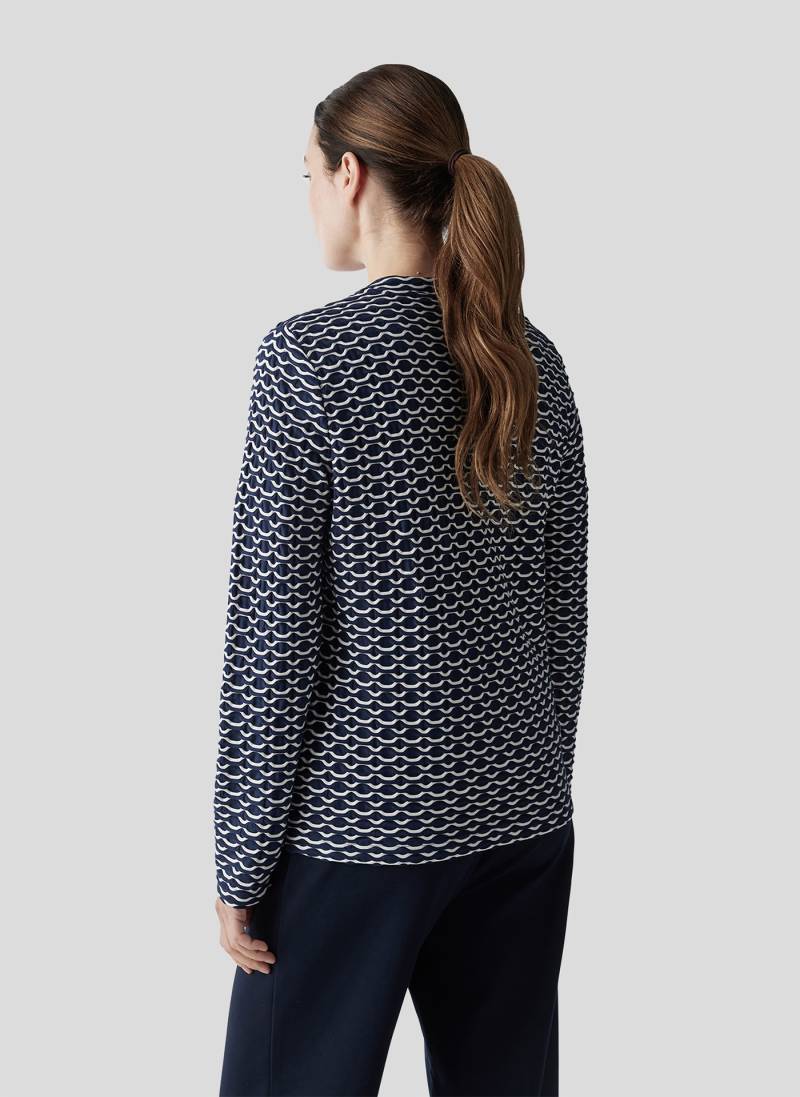 Rabe Strickjacke, mit durchgängigem Muster von Rabe