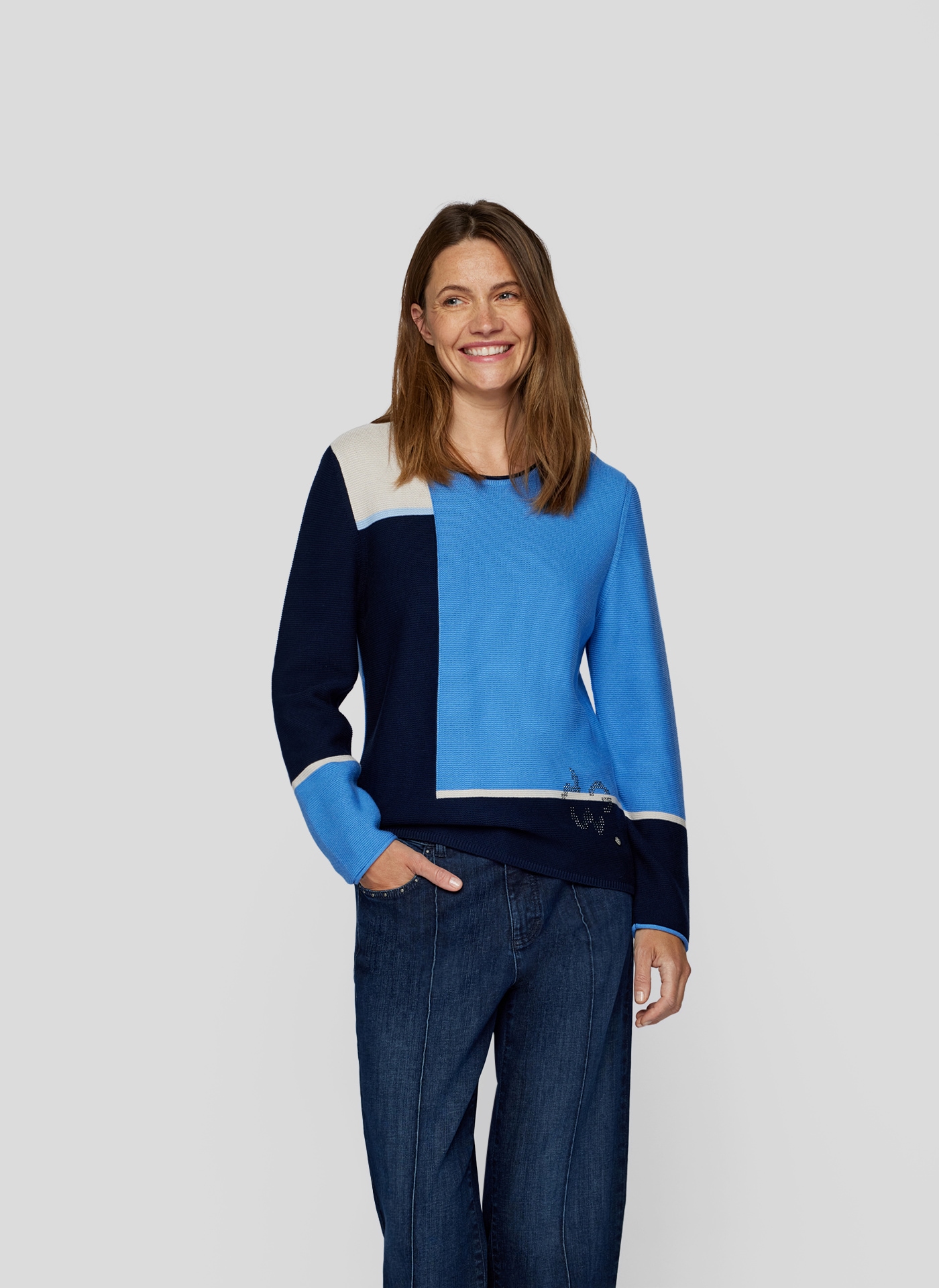 Rabe Strickpullover, im Colorblocking-Design Rabe Strickpullover, im Colorblocking-Design von Rabe
