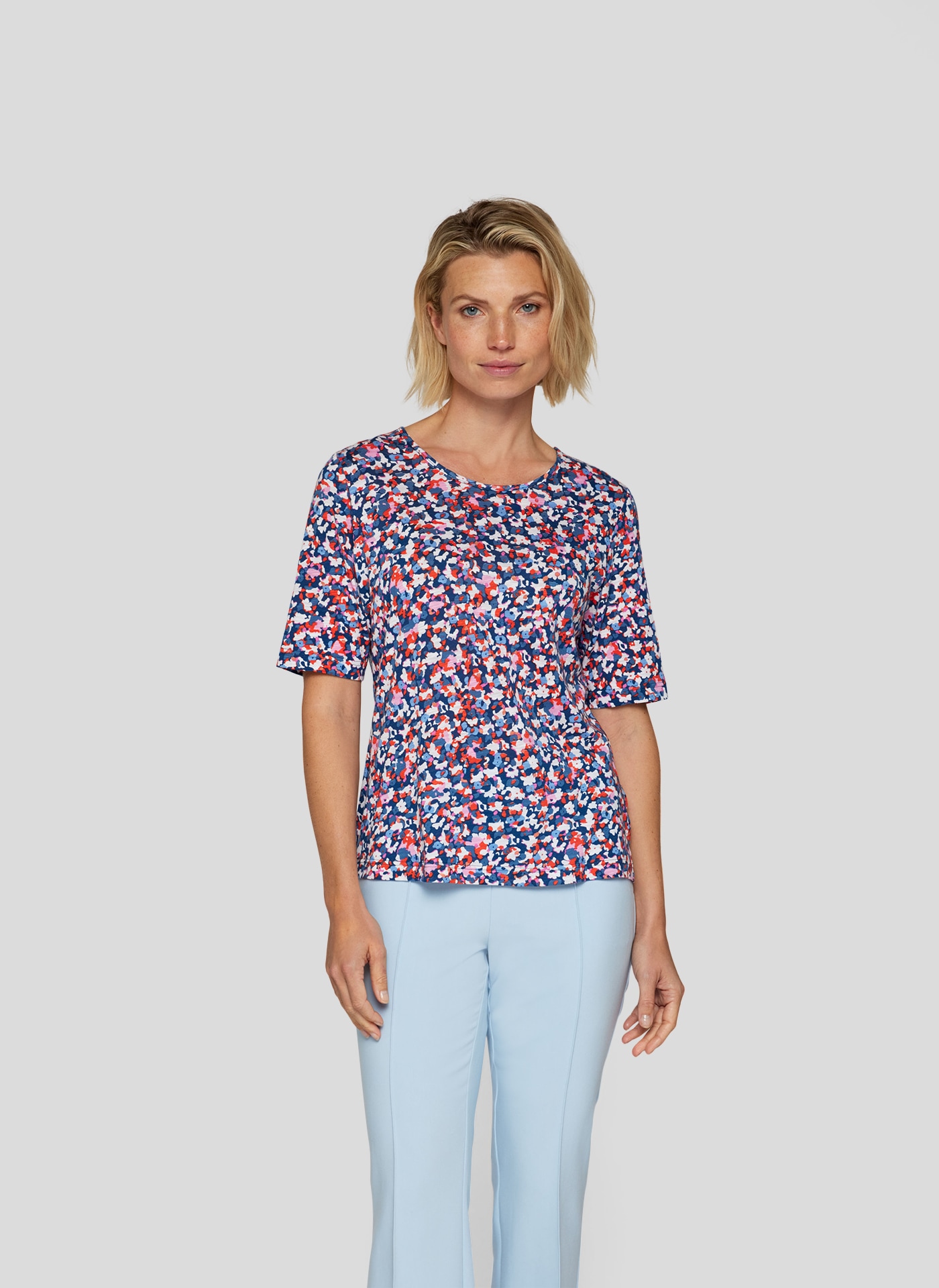 Rabe T-Shirt, mit All-Over Print Rabe T-Shirt, mit All-Over Print von Rabe
