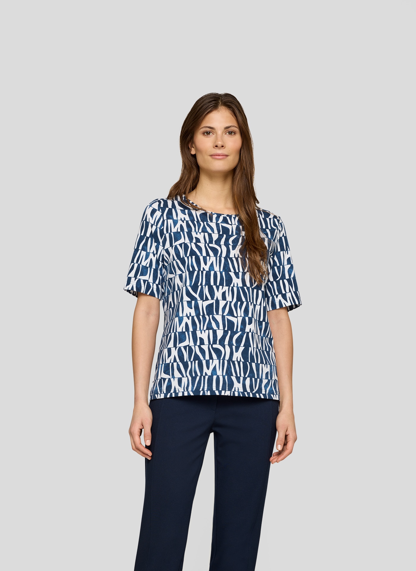 Rabe T-Shirt, mit All-Over Print Rabe T-Shirt, mit All-Over Print von Rabe