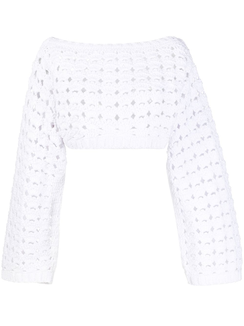 Rachel Comey cropped open-knit jumper - White von Rachel Comey