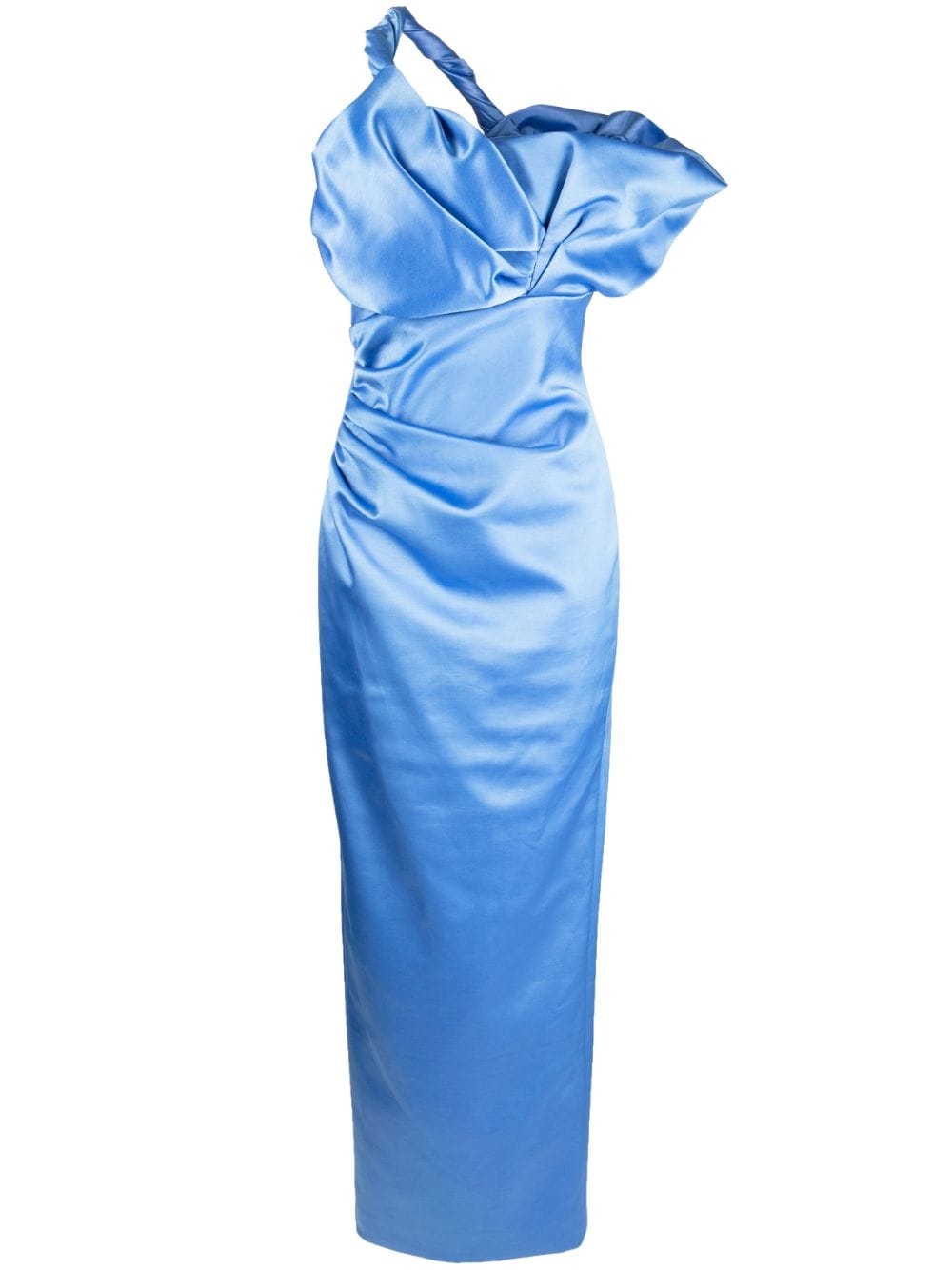 Rachel Gilbert Larna one-shoulder gown dress - Blue von Rachel Gilbert