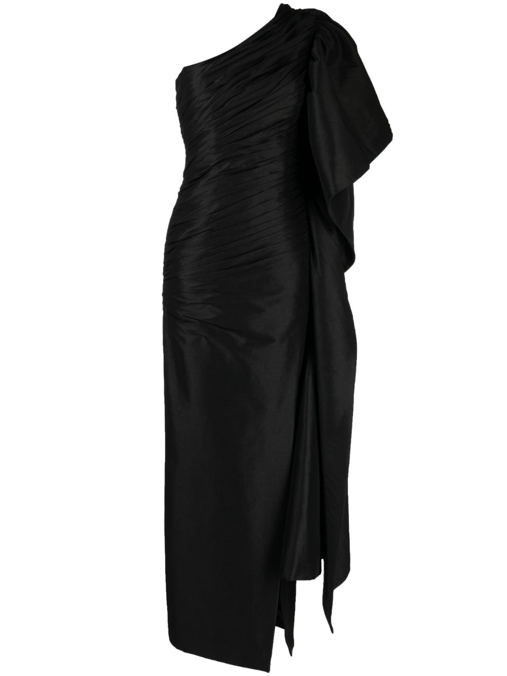 Rachel Gilbert Marji one-shoulder gown dress - Black von Rachel Gilbert