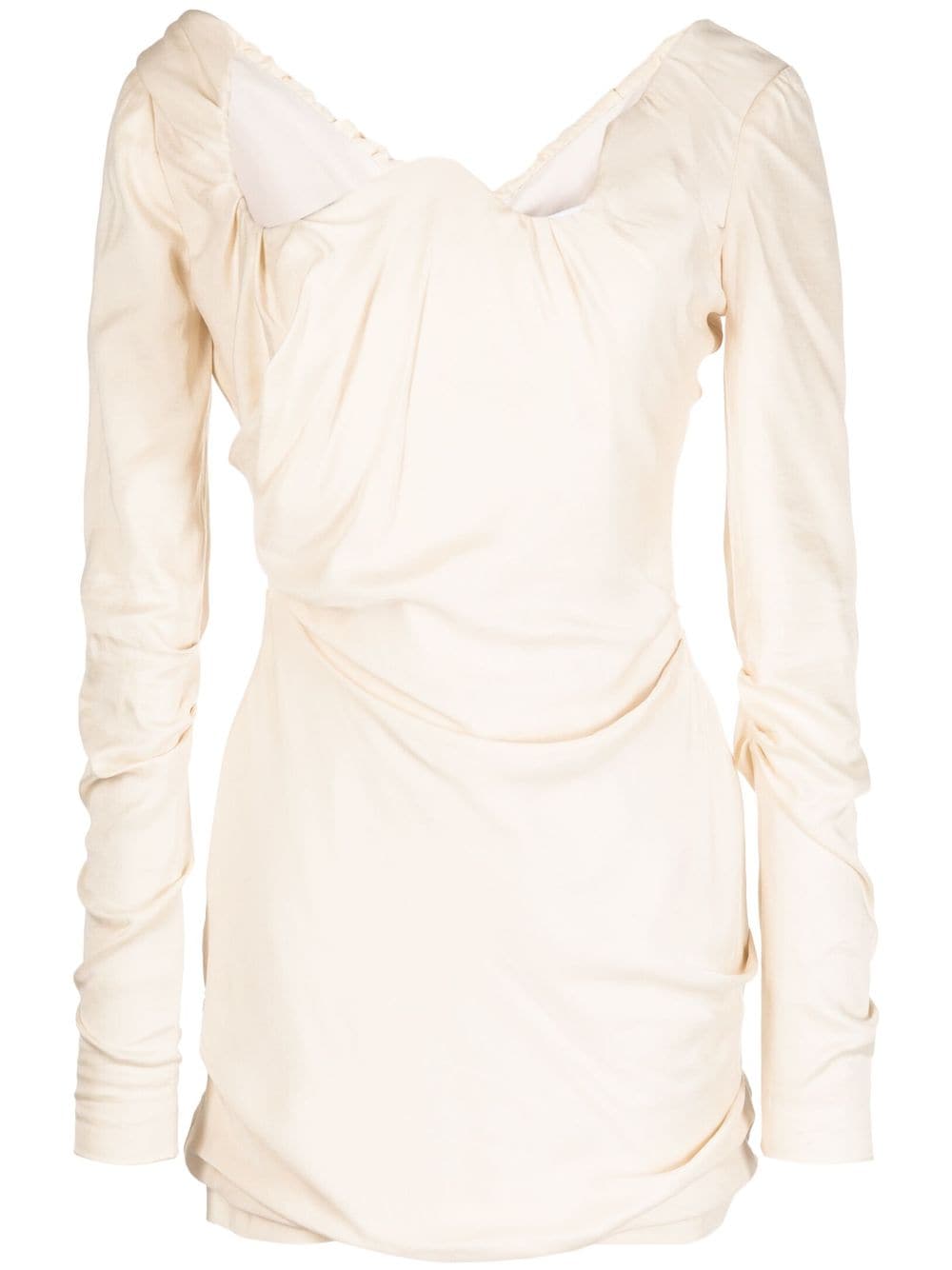 Rachel Gilbert Nash asymmetric minidress - Neutrals von Rachel Gilbert