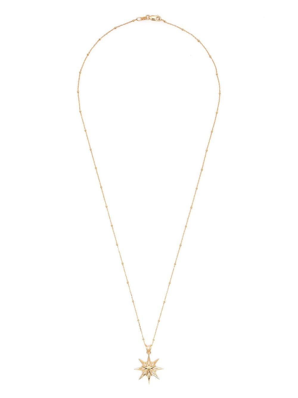 Rachel Jackson New Rockstar pendant necklace - Gold von Rachel Jackson