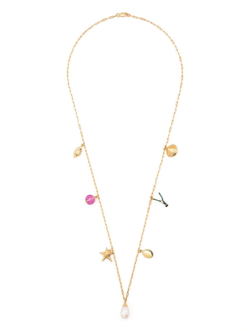 Rachel Jackson Objet Rouve charm necklace - Gold von Rachel Jackson