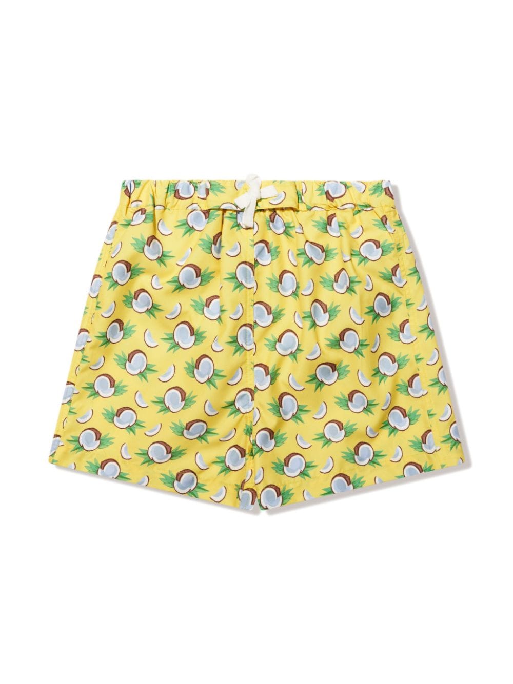 Rachel Riley coconut-print swim shorts - Yellow von Rachel Riley