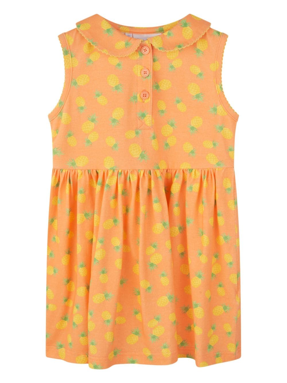 Rachel Riley pineapple-print sleeveless dress - Orange von Rachel Riley