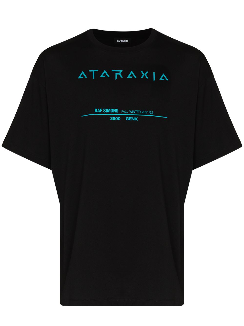 Raf Simons Ataraxia Tour cotton T-shirt - Black von Raf Simons