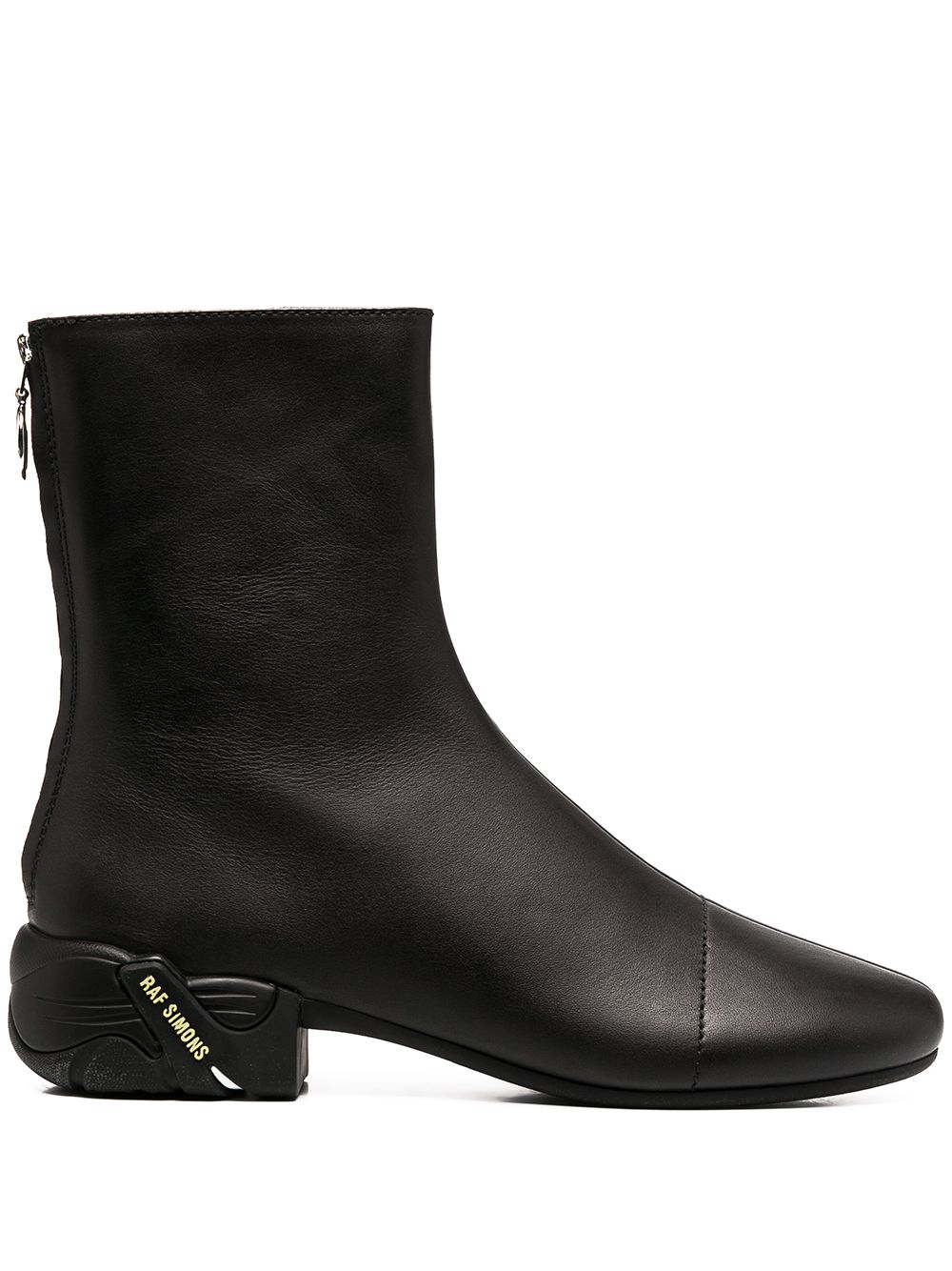 Raf Simons Runner zip-up ankle boots - Black von Raf Simons