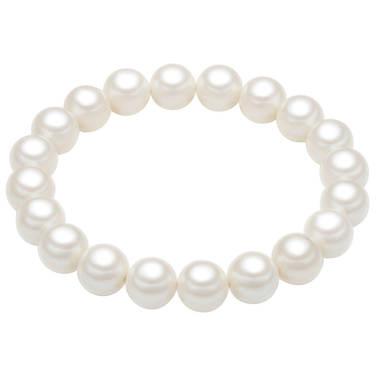 Perlen-armband Damen Weiss 17cm von Rafaela Donata