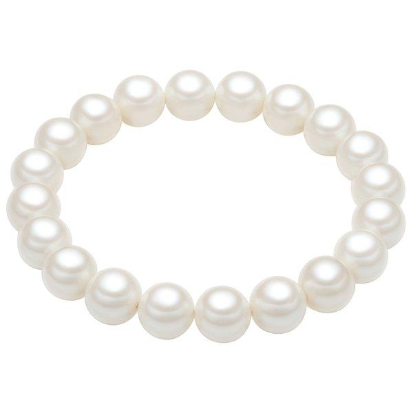 Perlen-armband Damen Weiss 19cm von Rafaela Donata