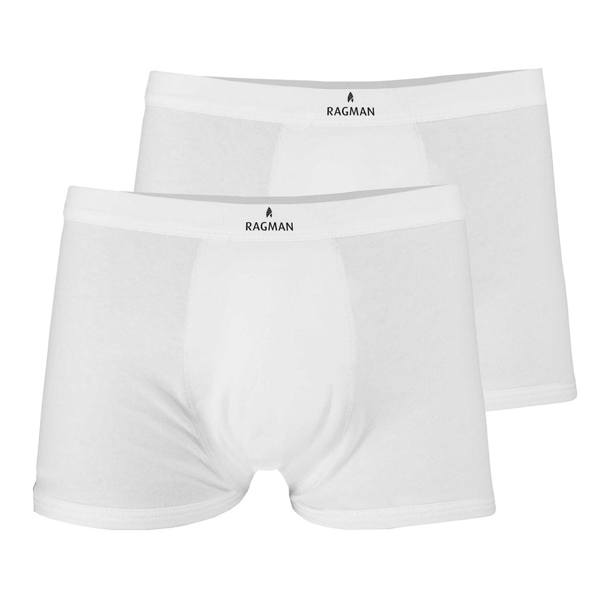 Boxershort Bequem Sitzend Herren Weiss XXL von Ragman