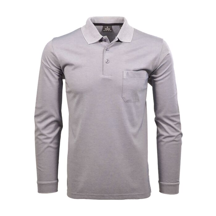 Ragman Herren-Poloshirt langarm uni Ragman Herren-Poloshirt langarm uni von Ragman