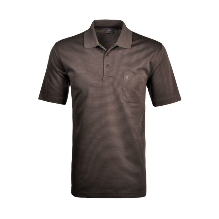 Ragman Poloshirt Herren fineliner, anthrazit, Xxxl von Ragman