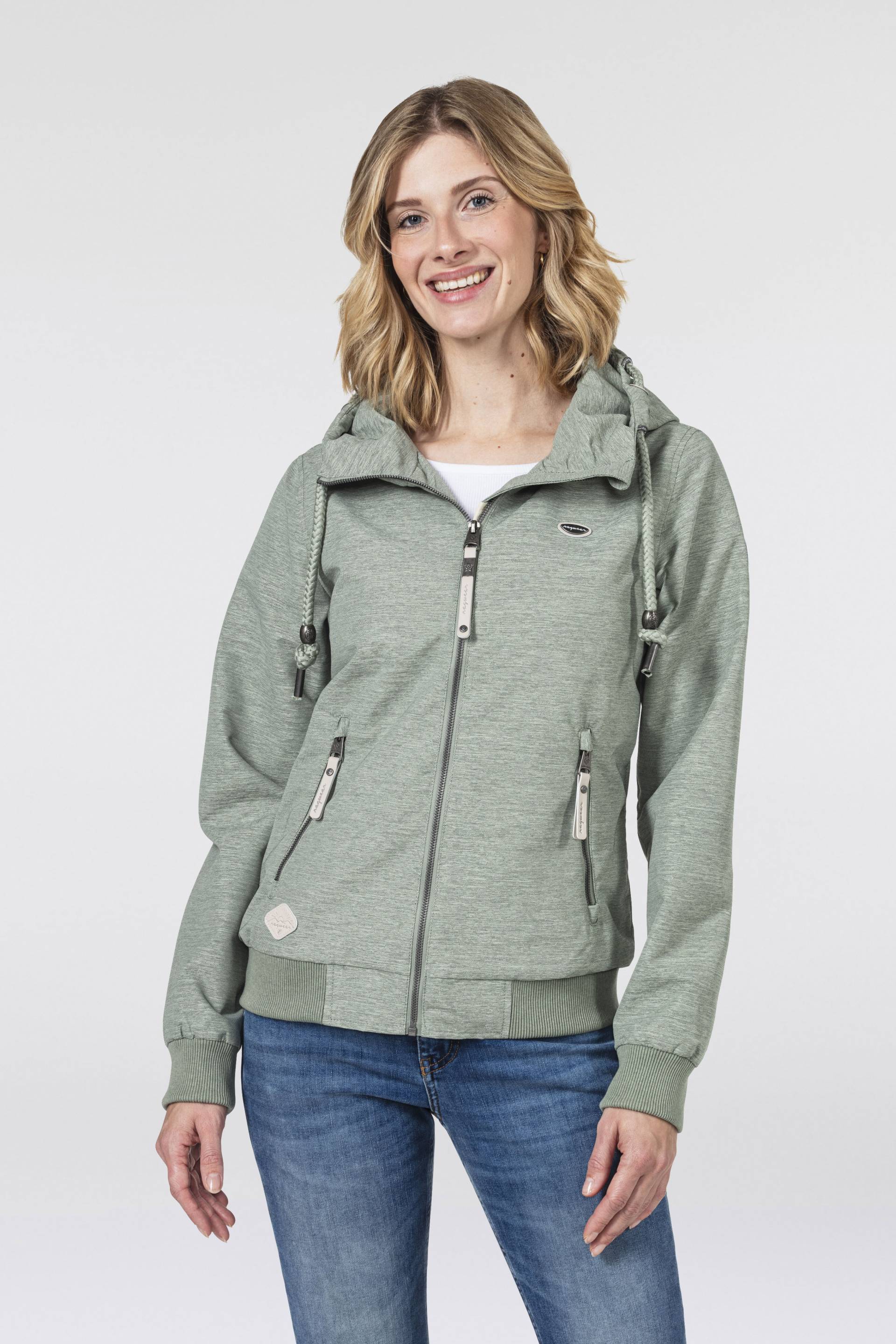Ragwear Funktionsjacke »NUGGIE OMBRE O«, mit Kapuze, Übergangsjacke aus wasserabweisendem Material von Ragwear