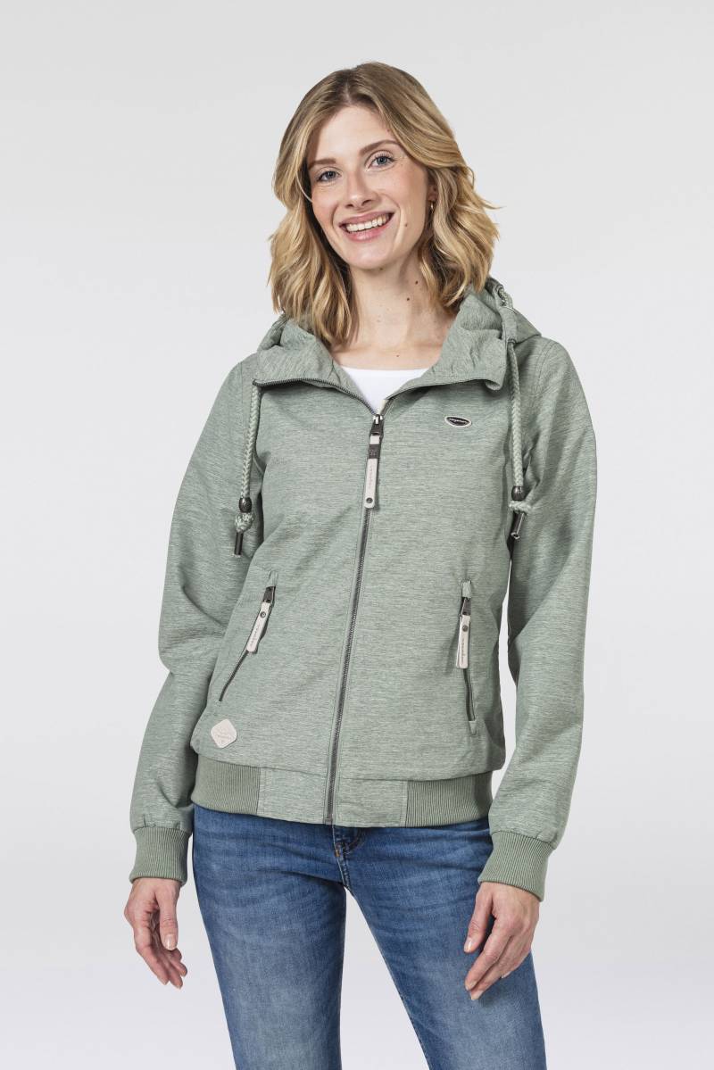 Ragwear Funktionsjacke »NUGGIE OMBRE O«, mit Kapuze, Übergangsjacke aus wasserabweisendem Material von Ragwear