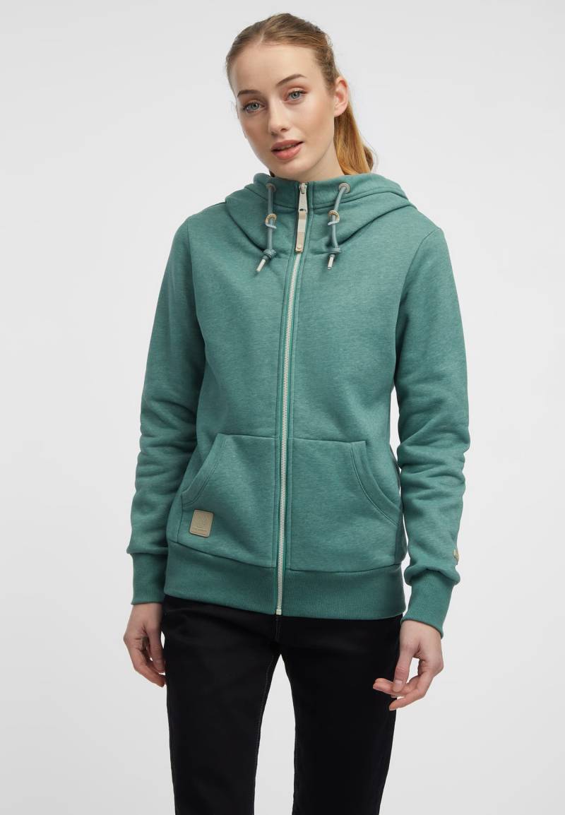 Ragwear Kapuzensweatjacke »nachhaltige Sweatjacke NESKA ZIP COMFY von Ragwear«, (Kapuze mit Kordelzug und Kängurutasche) von Ragwear