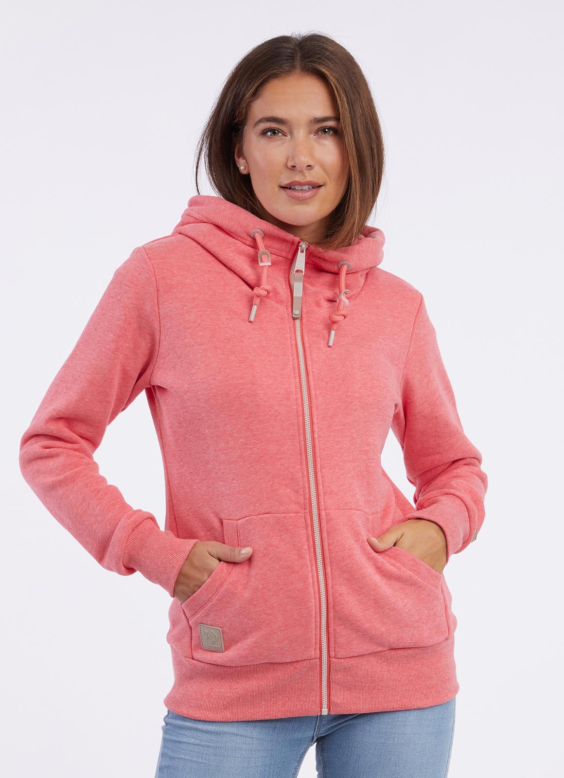 Ragwear Kapuzensweatjacke »nachhaltige Sweatjacke NESKA ZIP COMFY von Ragwear«, (Kapuze mit Kordelzug und Kängurutasche) von Ragwear