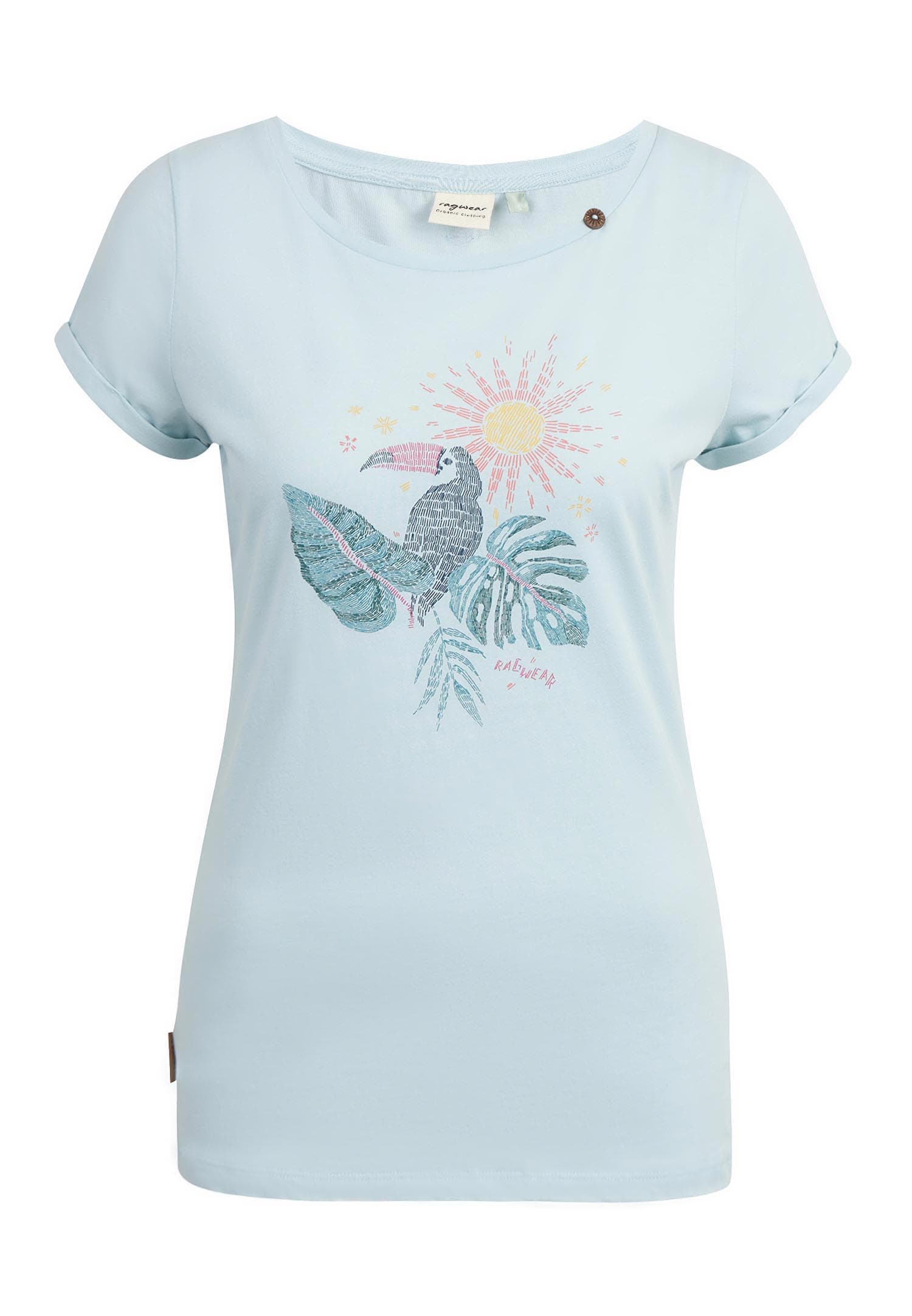 Ragwear Kurzarmshirt »FLLORAH PRINT A GOTS« von Ragwear