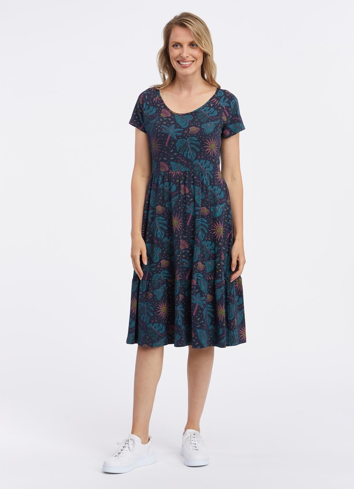 Ragwear Shirtkleid »WAYVERLY«, mit floralem und sommerlichen Allover Druck von Ragwear