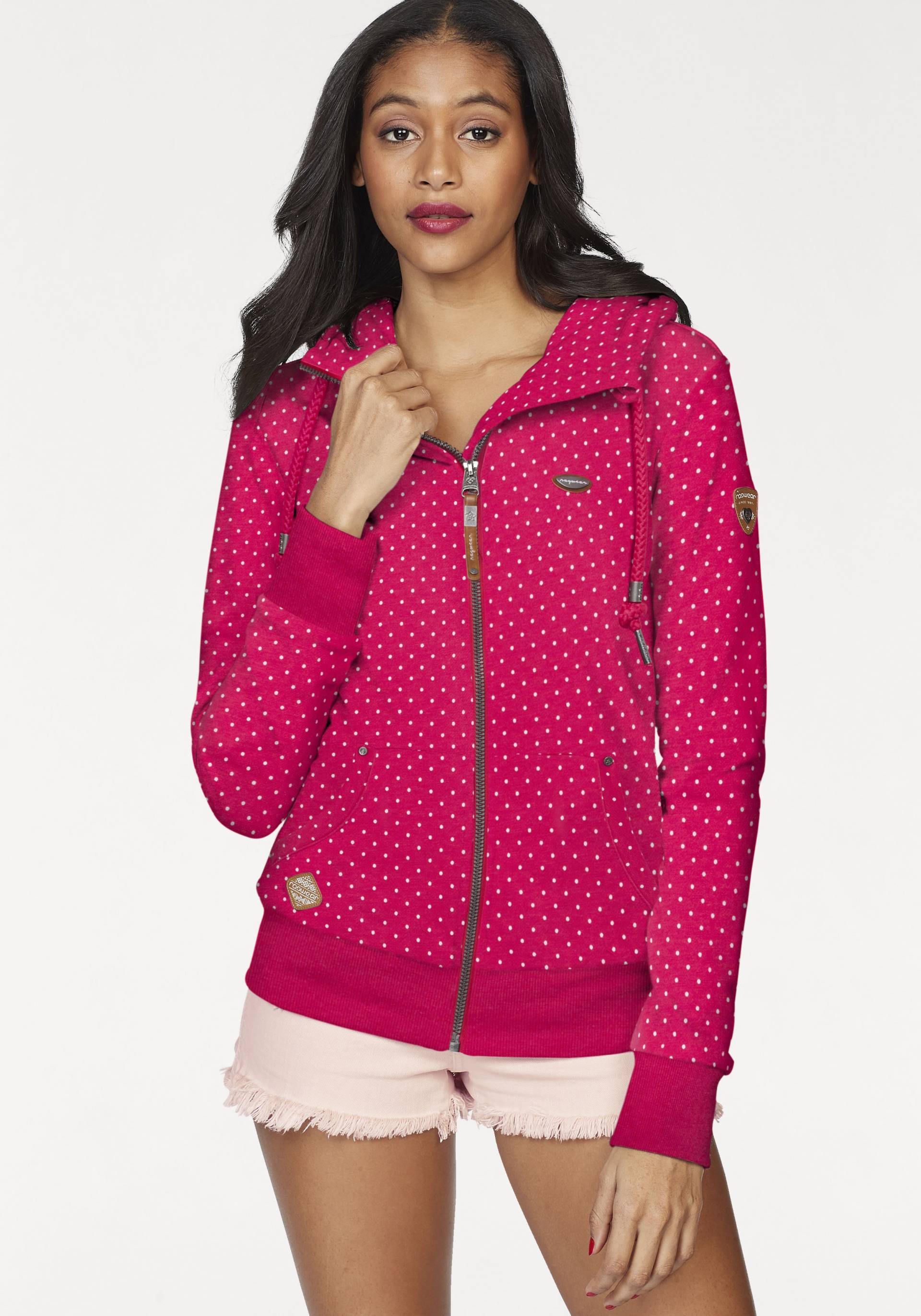 Ragwear Sweatjacke »NESKA DOTS O ZIP« von Ragwear