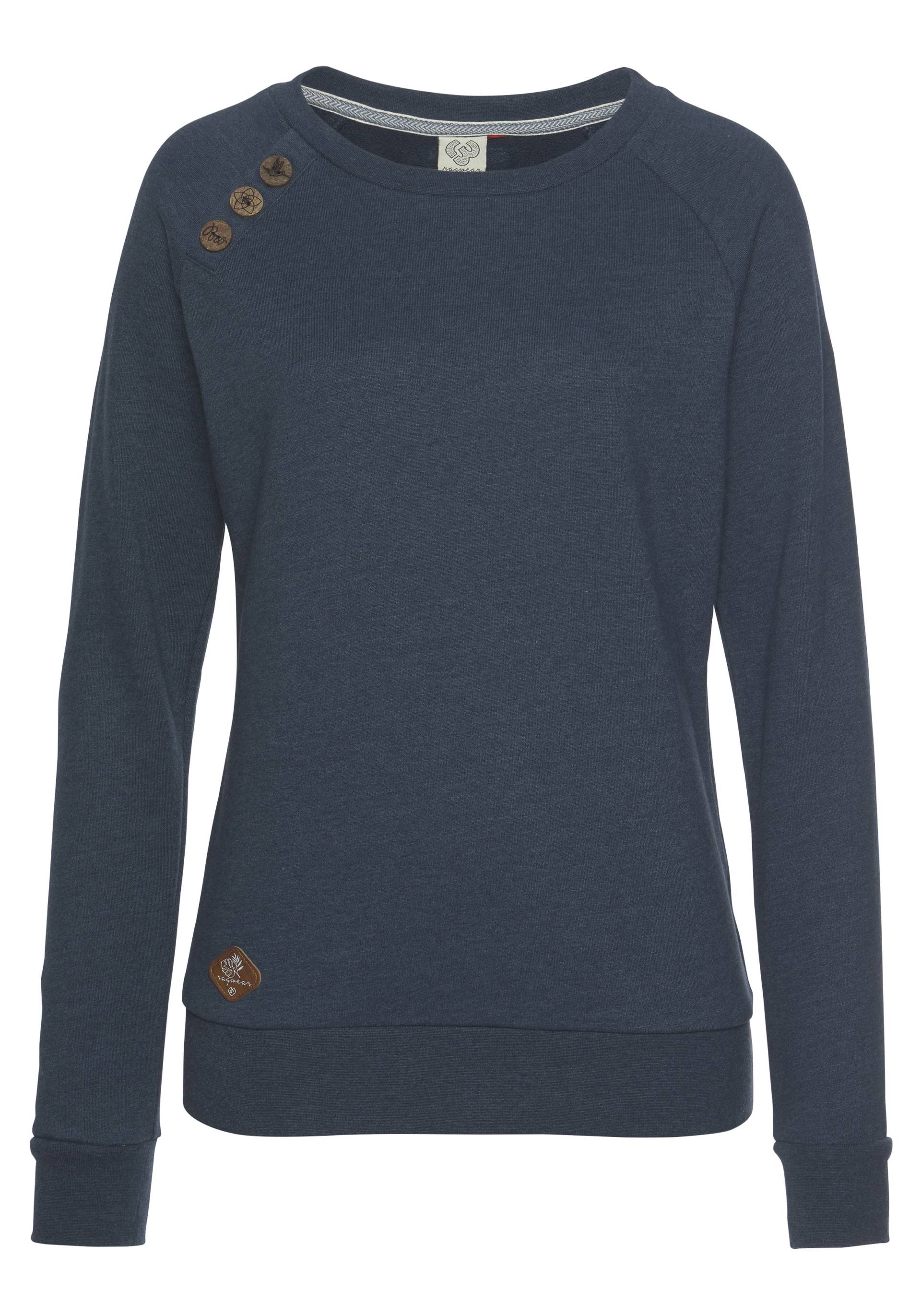 Ragwear Sweatshirt »DARIA«, mit Ragwear Knopf-Design: Venusblume von Ragwear