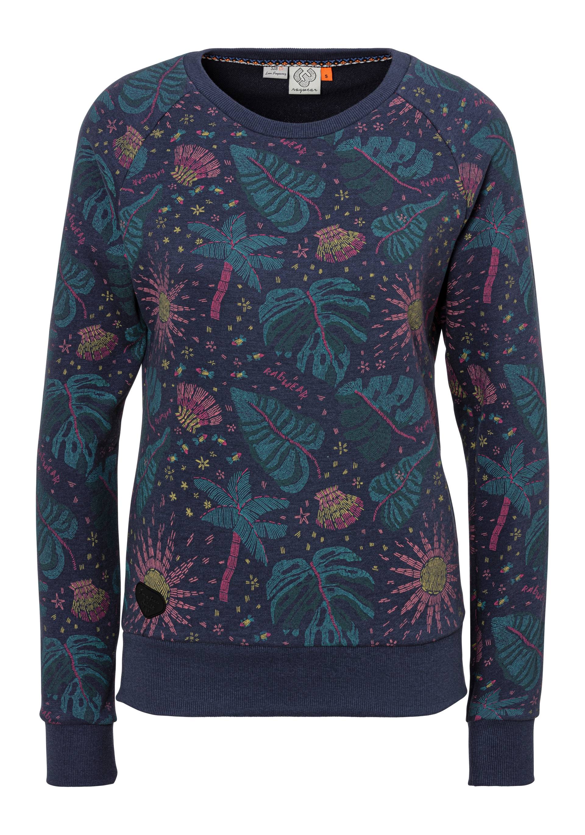 Ragwear Sweatshirt »JOHANKA PRINT«, mit sommerlichem Alloverdruck von Ragwear