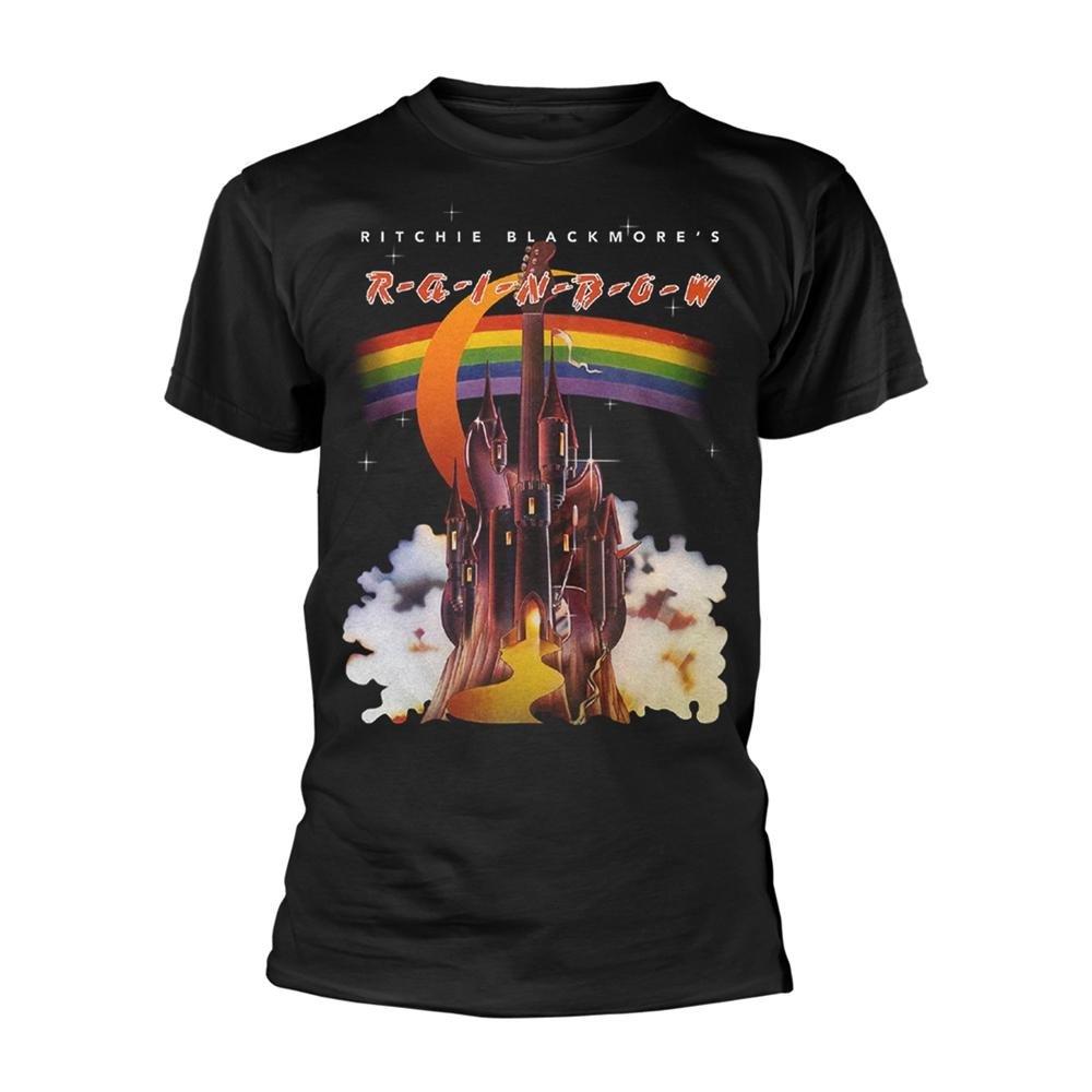 Ritchie Blackmore's Tshirt Damen Schwarz M von Rainbow