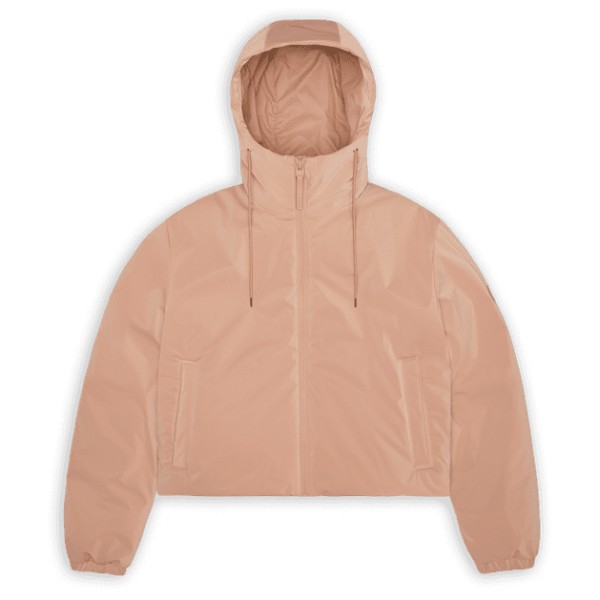 Rains - Lohja Short Insulated Jacket W3T1 - Regenjacke Gr L beige von Rains