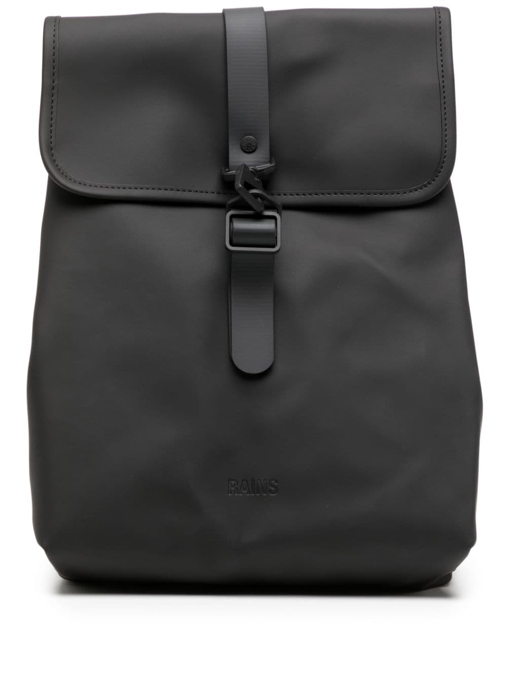 Rains W3 rectangular backpack - Black von Rains