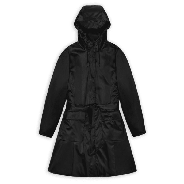 Rains - Women's Curve Long Jacket W3 - Regenjacke Gr XL schwarz Rains - Women's Curve Long Jacket W3 - Regenjacke Gr XL schwarz von Rains